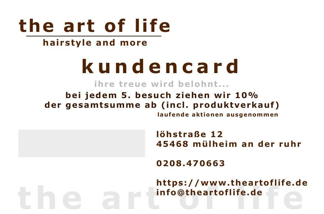 Kundencard