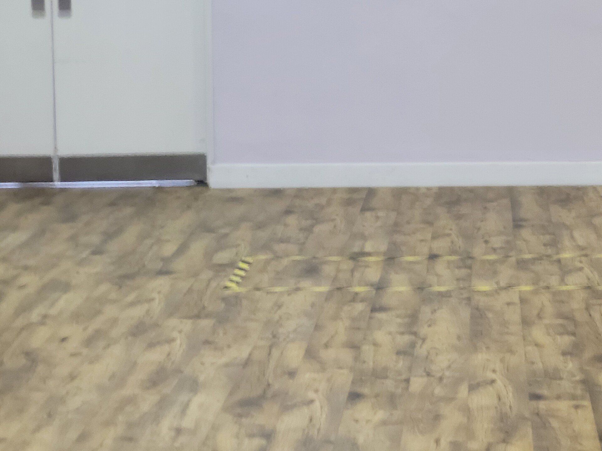 A zoomed in image of the dipped area