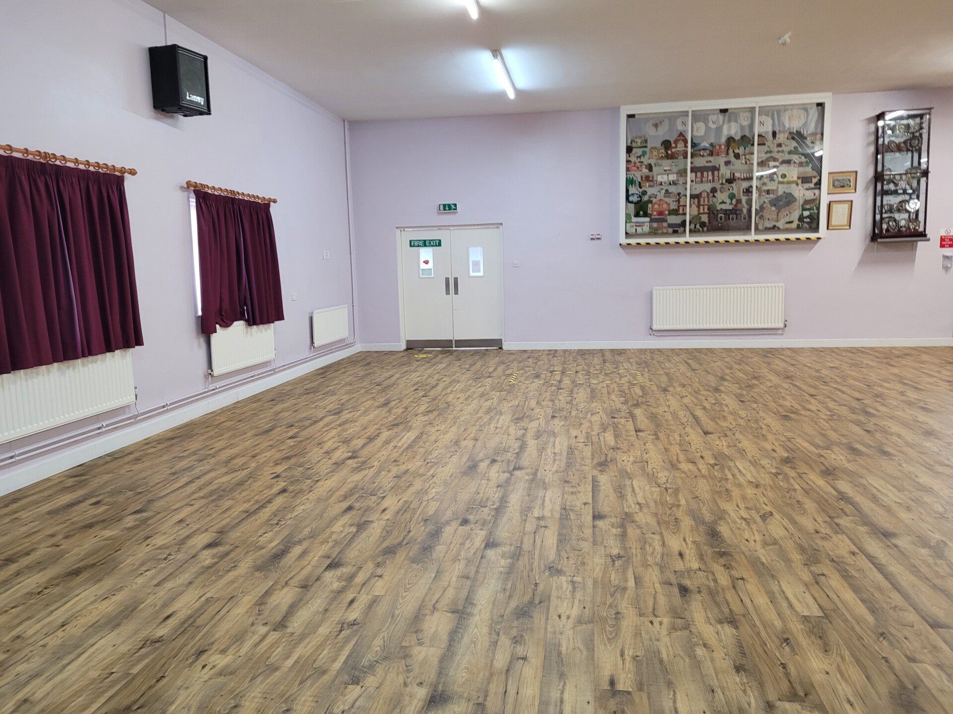 Newton Community Centre Floor (including dip)