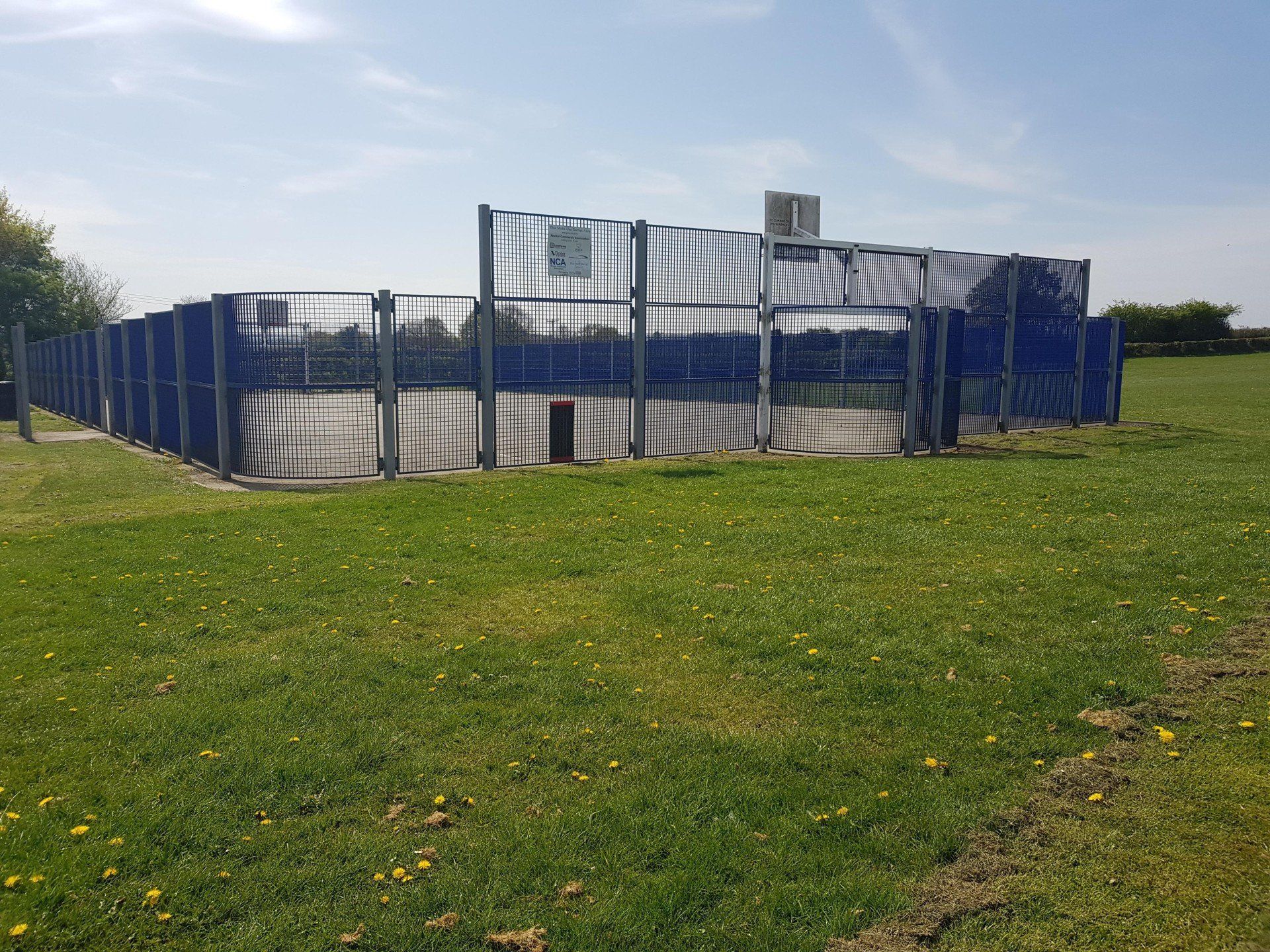 The MUGA at Charnwood Recreation Ground