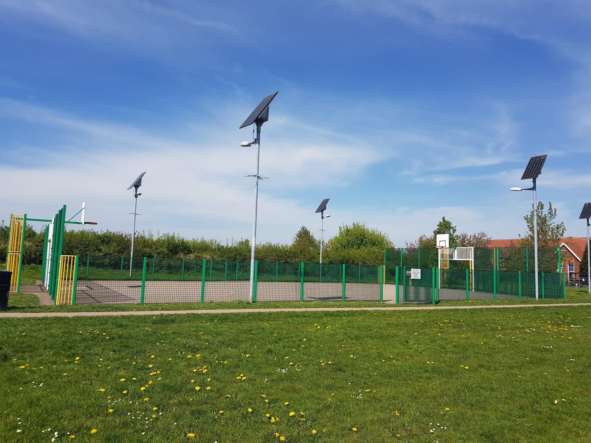 MUGA image at Westhouses Recreation Ground.
