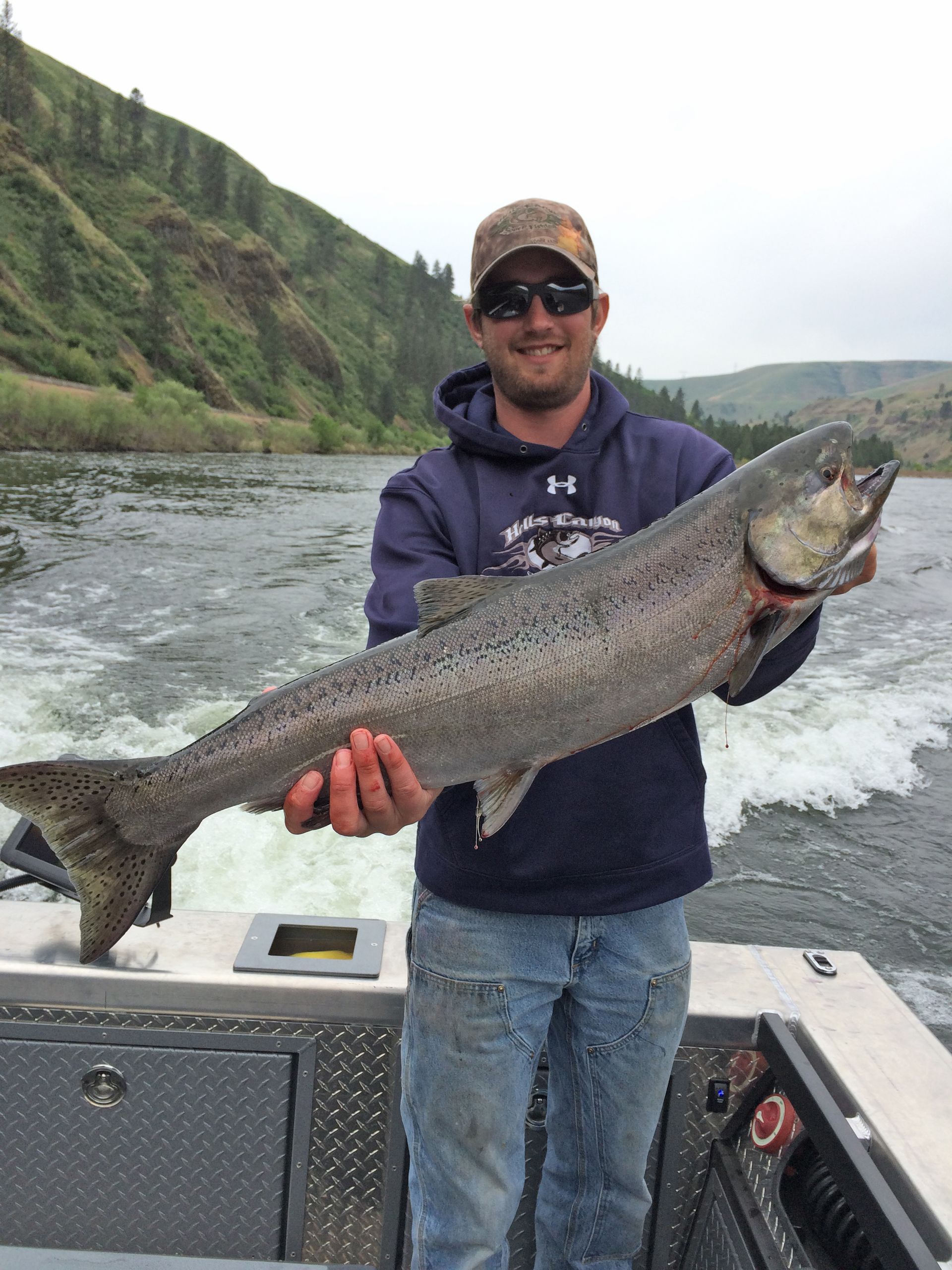 spring chinook salmon fishing clearwater river guides