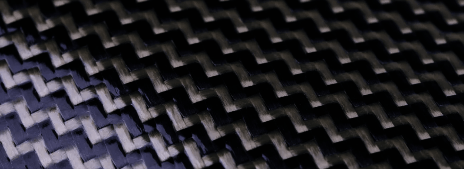 Close-up carbon fibre image