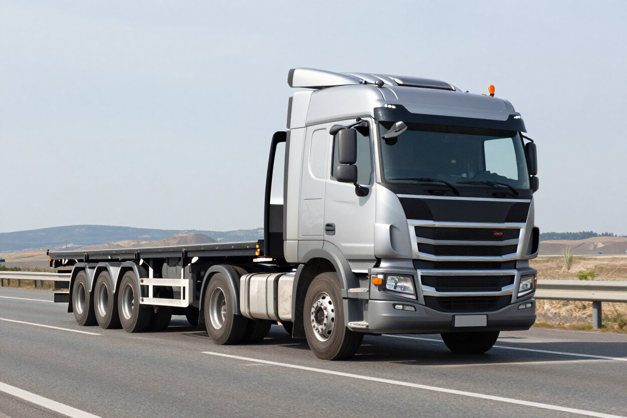 Semitrailer tipo plataforma