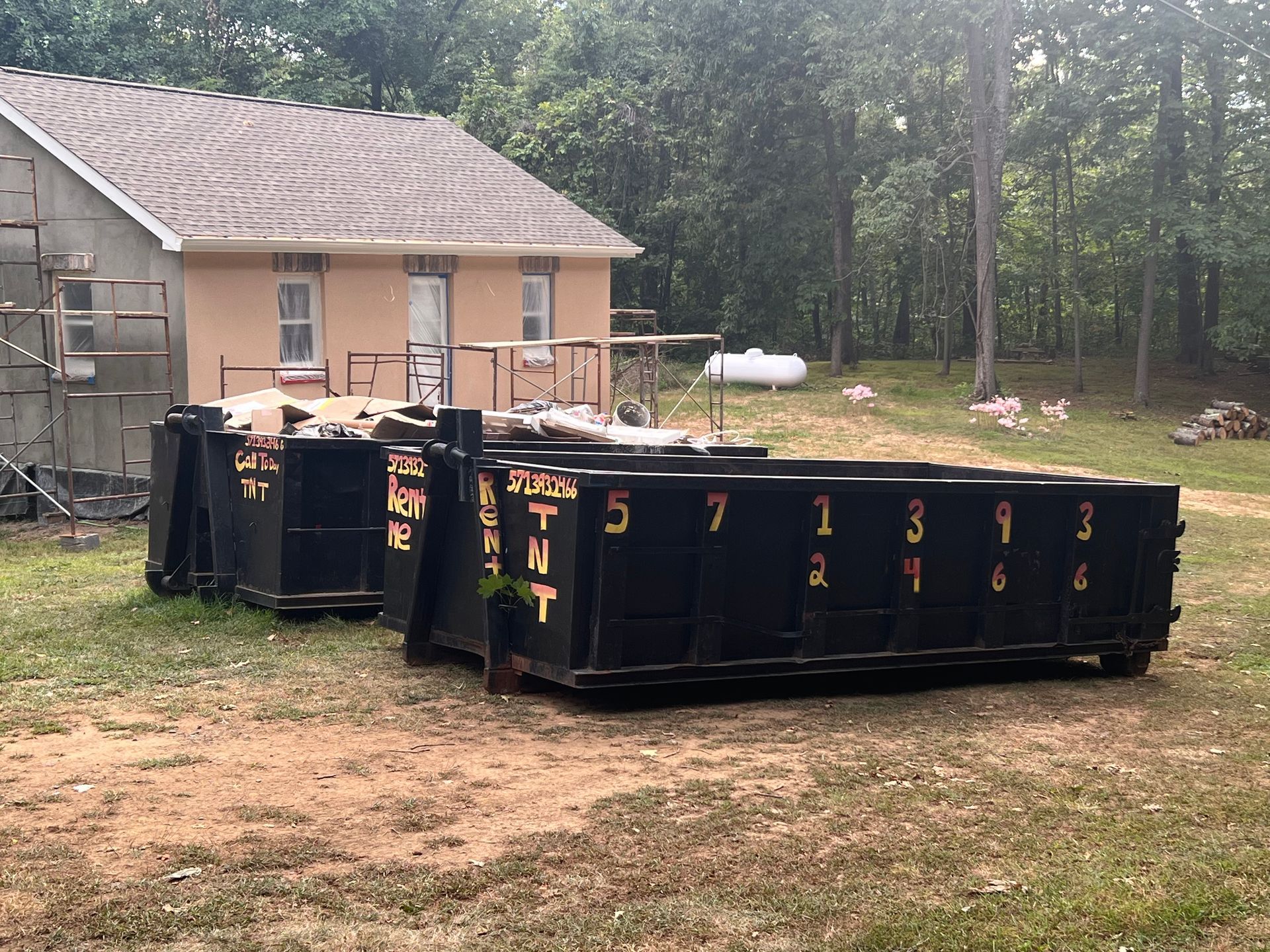 Questions and answers about dumpster rental services provided by Talk-N-Trash