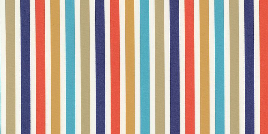 A seamless pattern of colorful stripes on a white background.