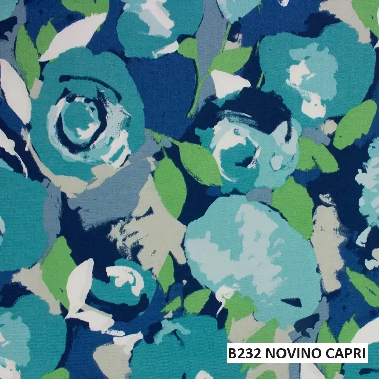 Polyester: B232 Novino Capri fabric close-up