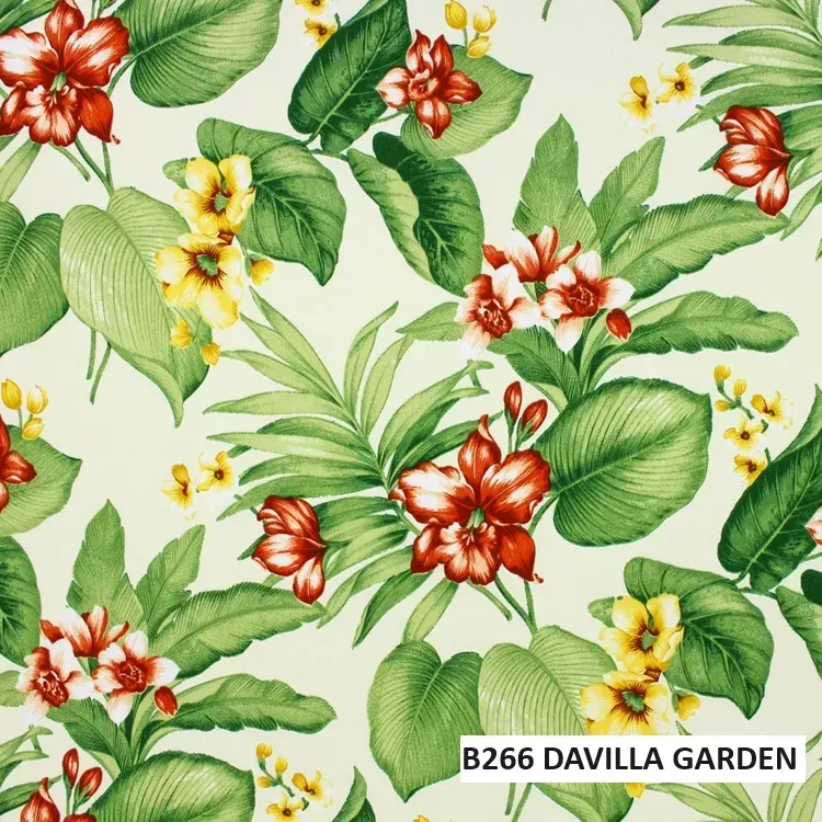 Fabric close-up of cushion color B266 - DAVILLA GARDEN