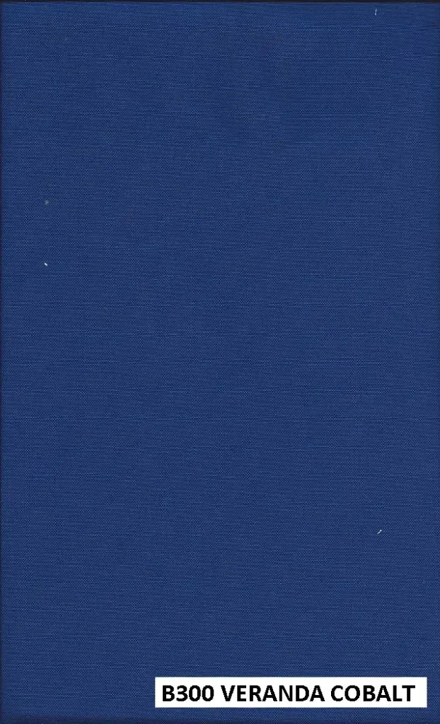 Fabric close-up of cushion color B300 - VERANDA COBALT