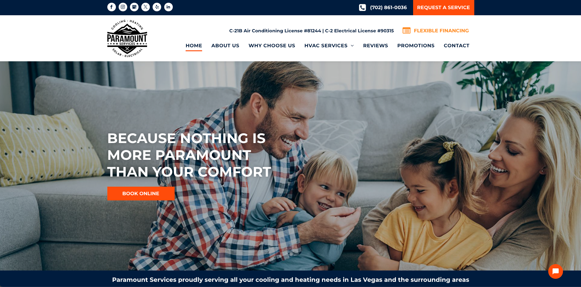 Paramount Services cover