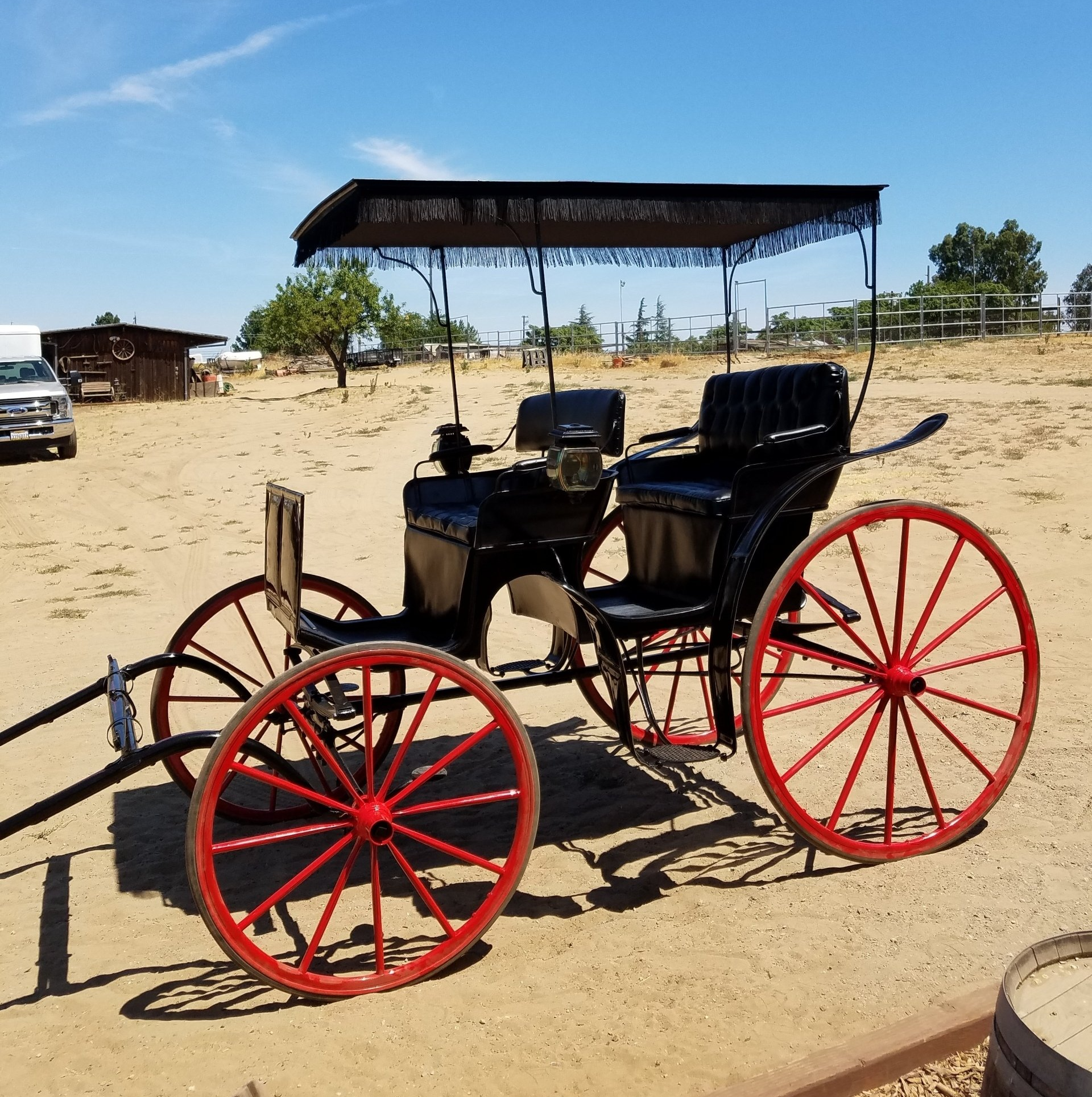 Carriage — Oakley, CA — Fancy Ferriage by Horse and Carriage