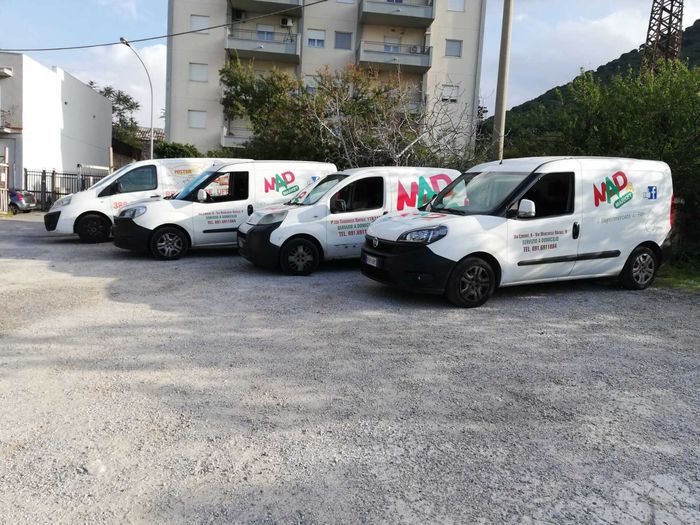 furgone per consegna spesa