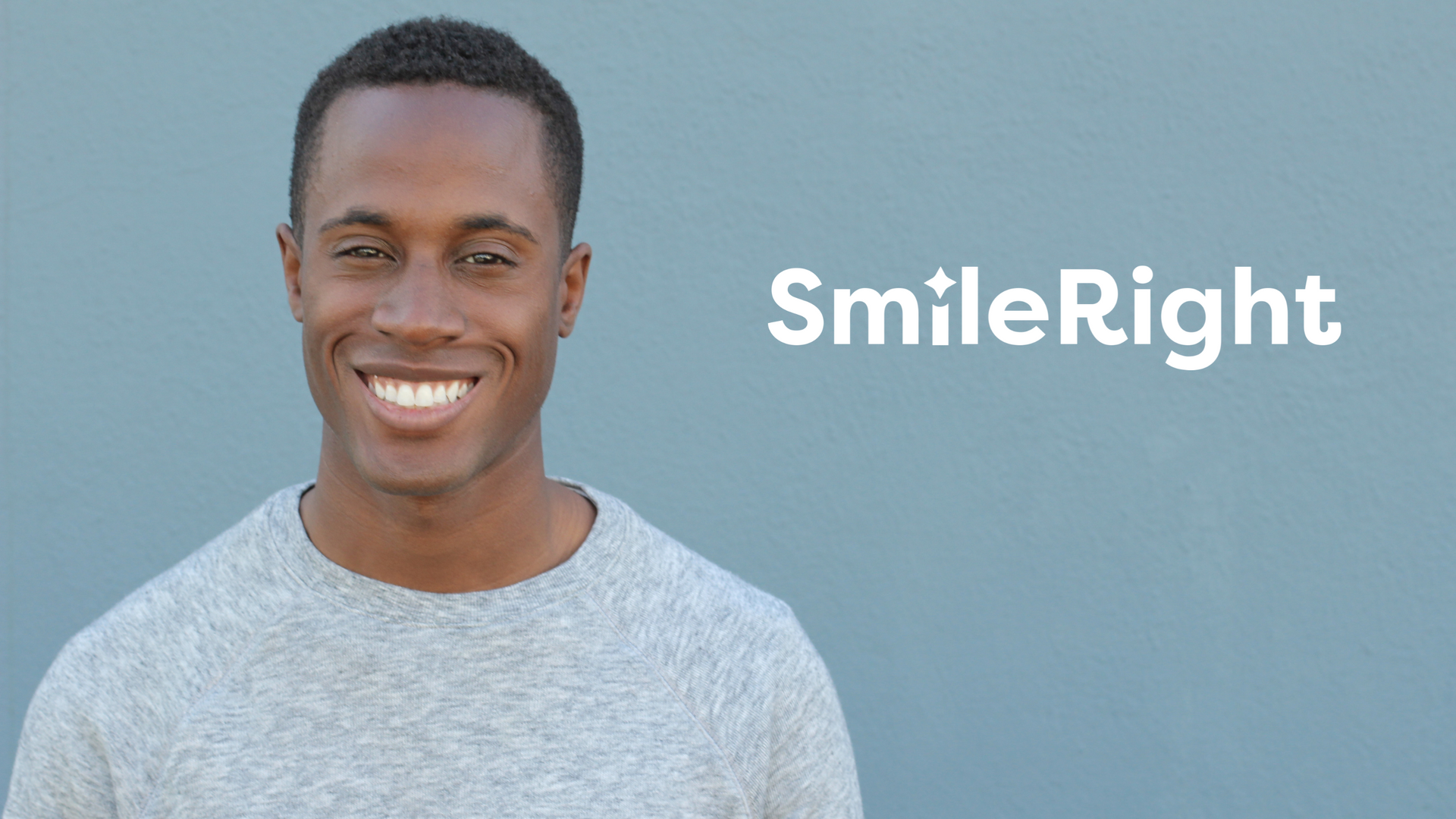 A man excited he has a great smile from smileright