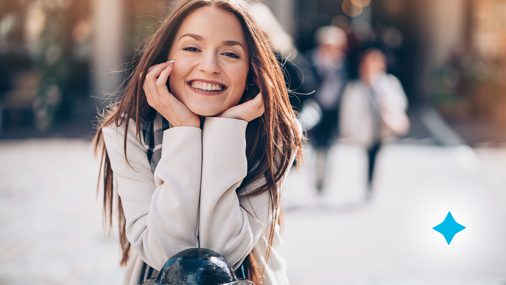 girl smiling with braces