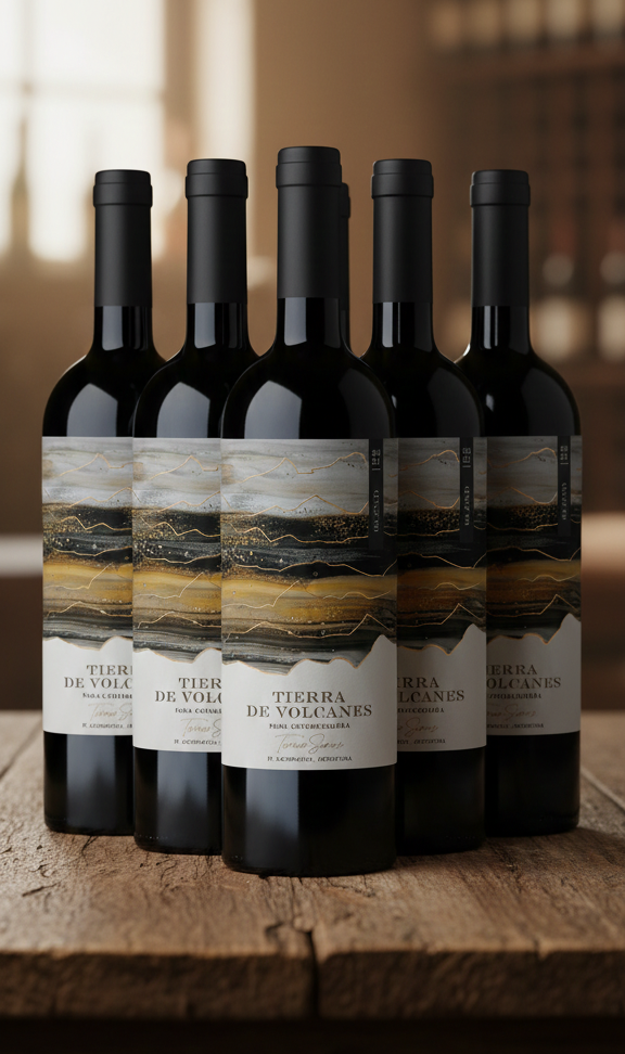 Vino Tierra De Volcanes - Corte del Viticultor Caja por 6 Botellas de 750 cc