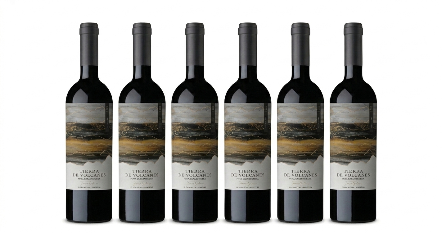 Vino Tierra De Volcanes - Corte del Viticultor Caja por 6 Botellas de 750 cc