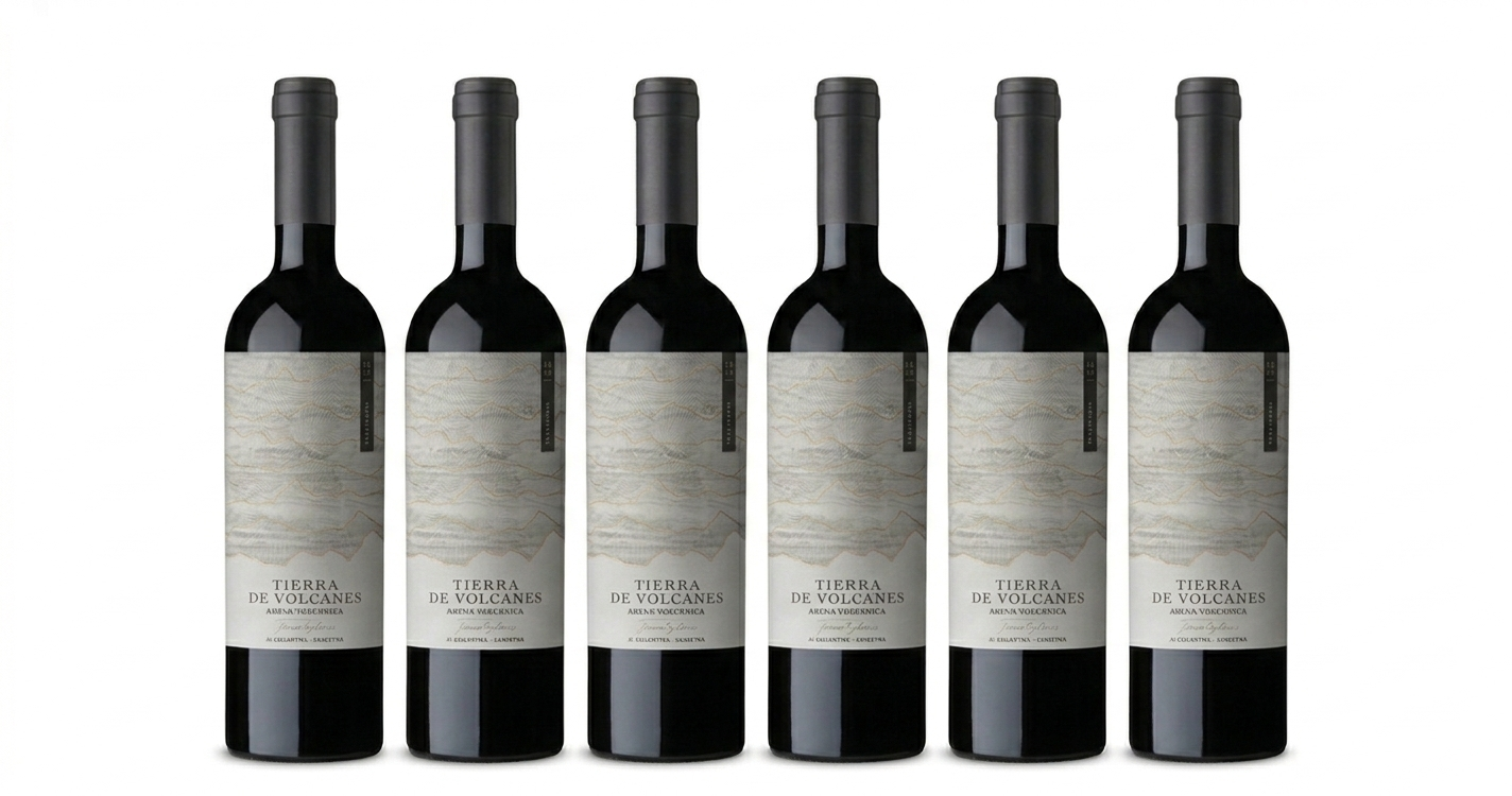Vino Tierra De Volcanes - Corte del Viticultor Caja por 6 Botellas de 750 cc