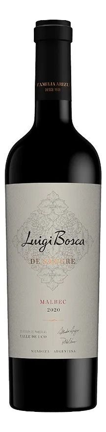 Luigi Bosca De Sangre Malbec Valle de Uco caja x 6 Botellas de 750cc