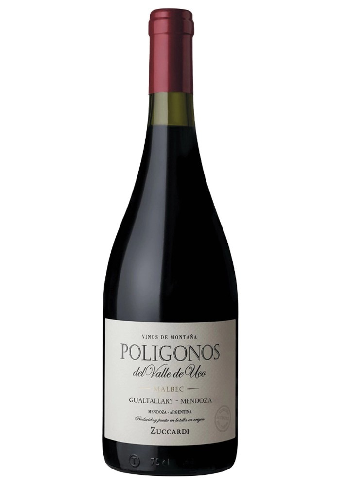 Polígonos del Valle de Uco Gualtallary Malbec Caja de 6 Botellas de 750cc