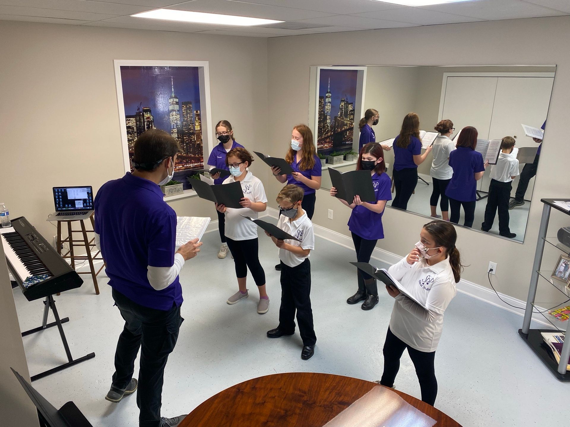 Acting Coaching and His Students