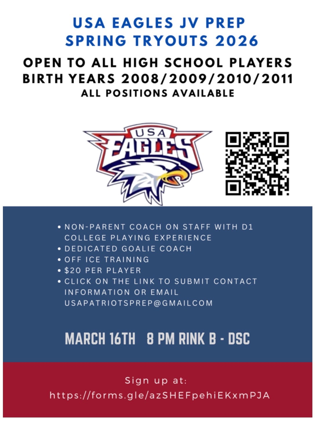 USA Eagles JV Prep