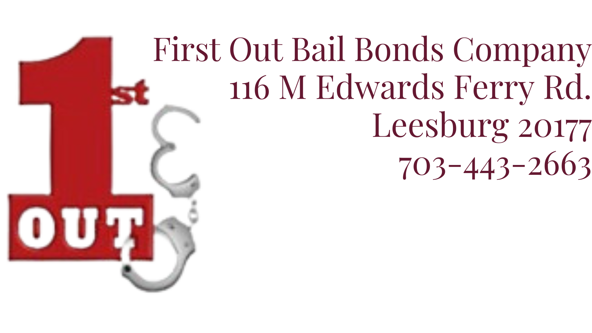 1st Out Bail Bonds logo