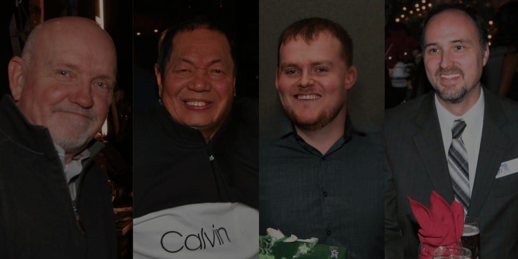 Découvrez les parcours inspirants de Derrick, Fortunato, Colin et Dan, étalés sur 20 ans.