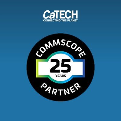 CaTECH Systems Celebrates 25 Years of Partnership with CommScope