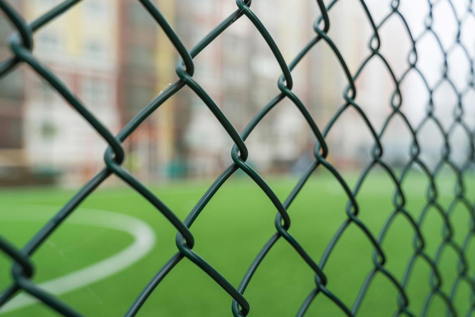 Chain Fence | Riverton, UT | Discount Tree & Landscape Co.