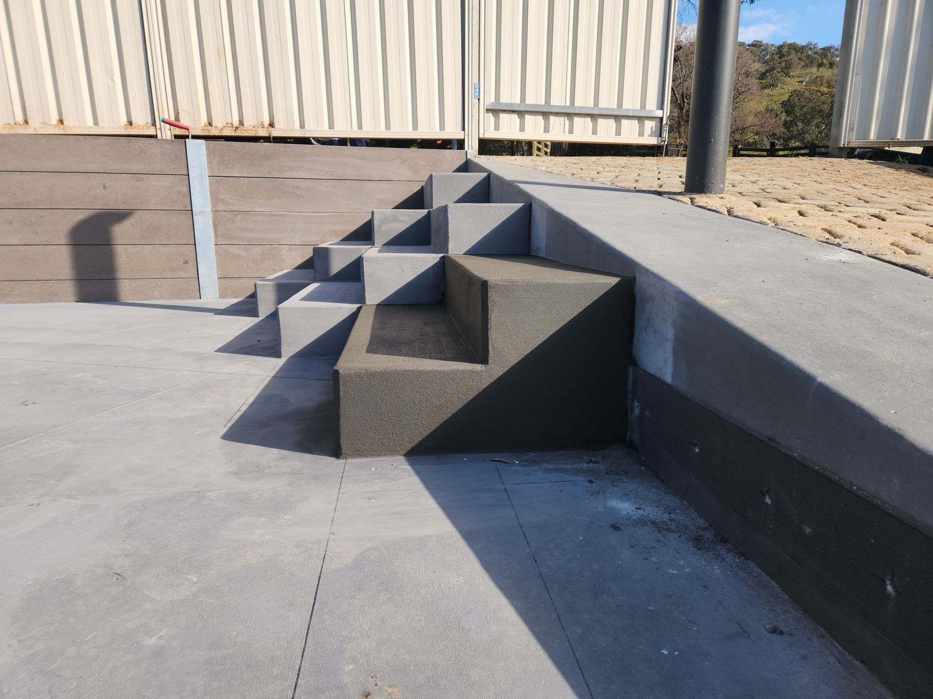 side view of steps -Colombera Constructions In Wodonga, VIC
