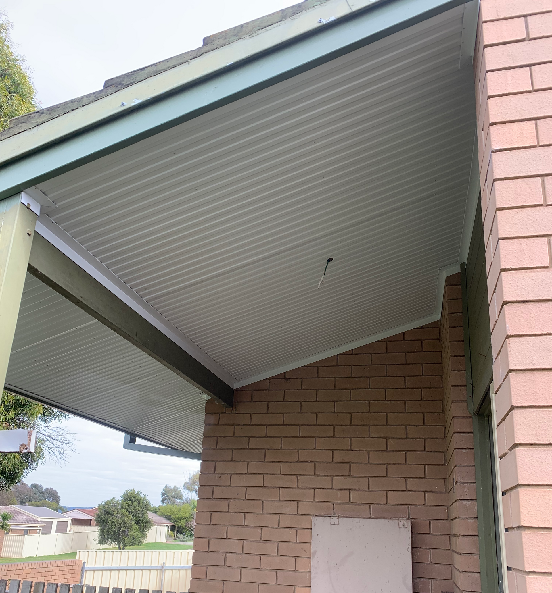 Verandah repair on a brick house— Colombera Constructions In Wodonga, VIC