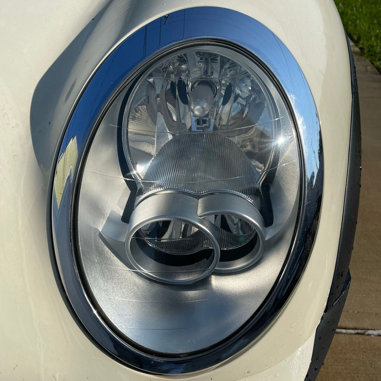 AFTER HEADLIGHT RESTORATION