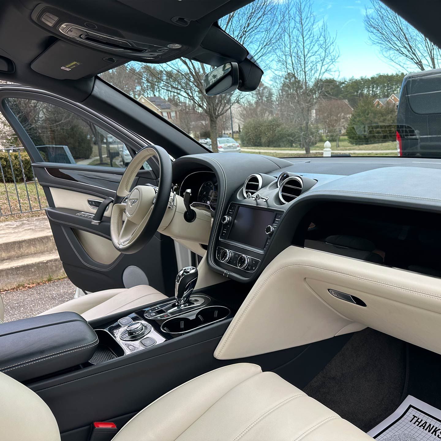 Bentley bentayga Interior