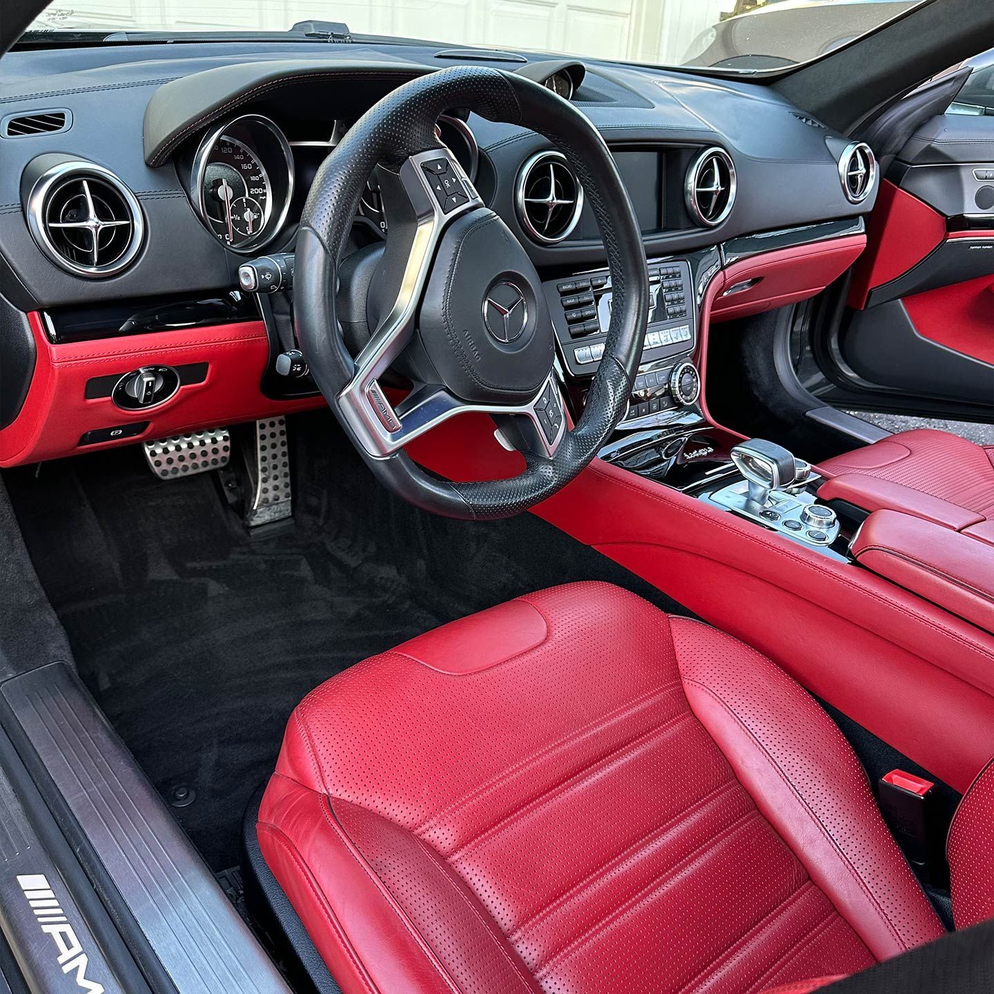 mercedes benz sl63 Interior