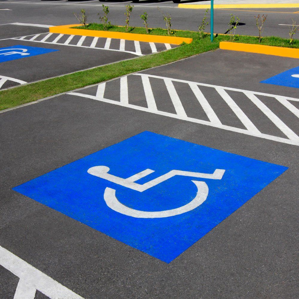 Parking for PWD — Fullerton, CA — PAV-KOTE Inc.