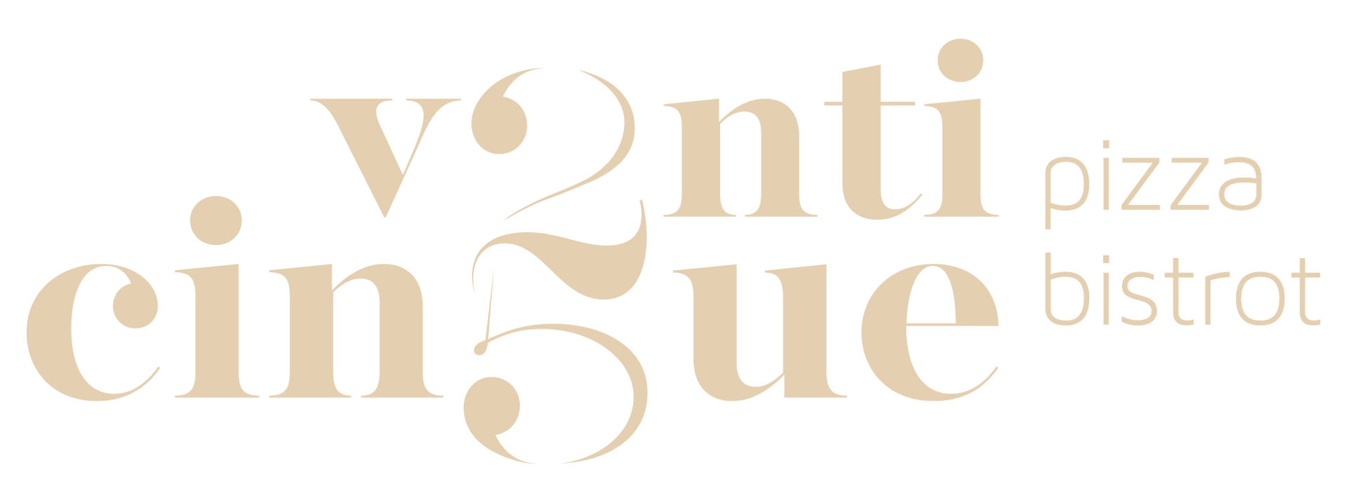 logo 25 pizza e bistrot