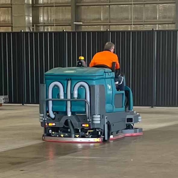 Industrial Power Sweeping Services Gallery Darwin