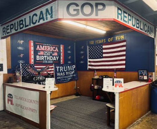 Tillamook County Republican Central Committee About Page Banner