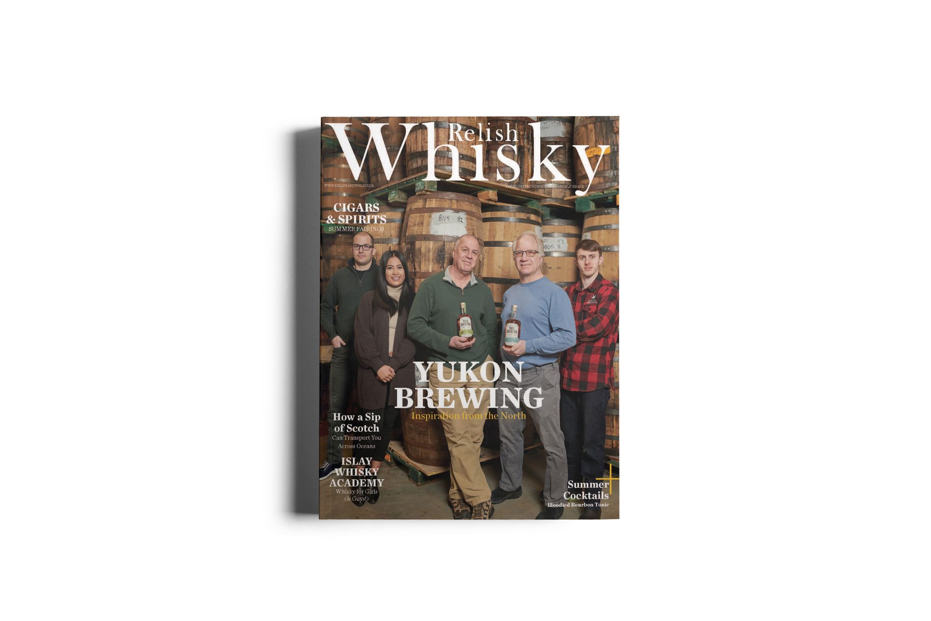 Magazine cover: 