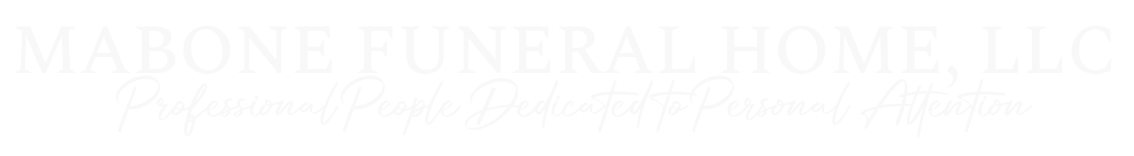 Mabone Funeral Home, LLC Logo