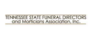 The logo for tennessee state funeral directors and morticians association inc.