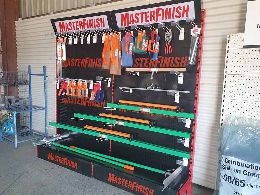 Tool Wall — Concrete Options Group in Gympie, QLD