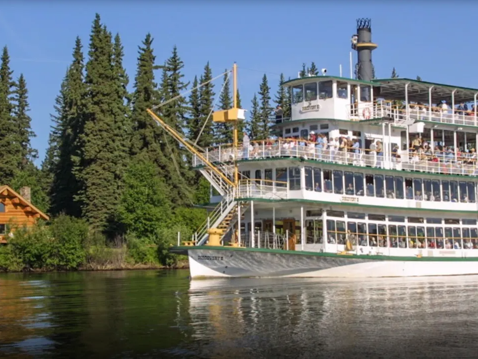 Barco Fluvial Discovery - una de las experiencias más solicitadas en Fairbanks Alaska