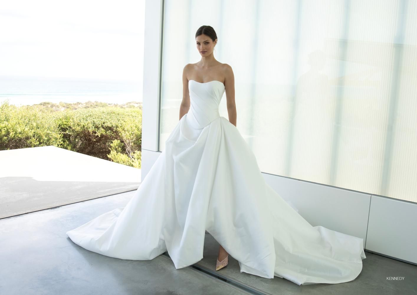 Azia Wedding Gown by Steven Khalil