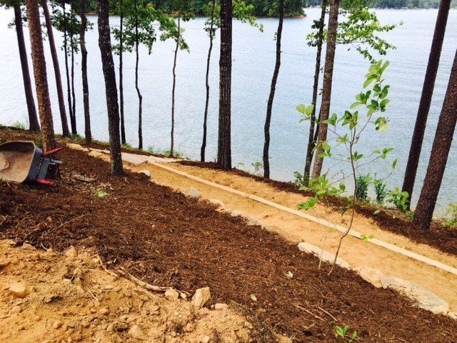 Soil Bed with a Plant — Seneca, SC — Sheriff Landscaping