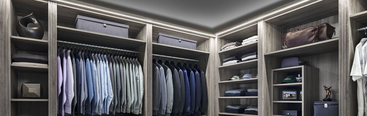 Custom Walk-In Closet System