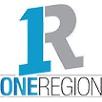 ONE REGIONAL logo with blue “1” and gray “R” above the words ONE REGION