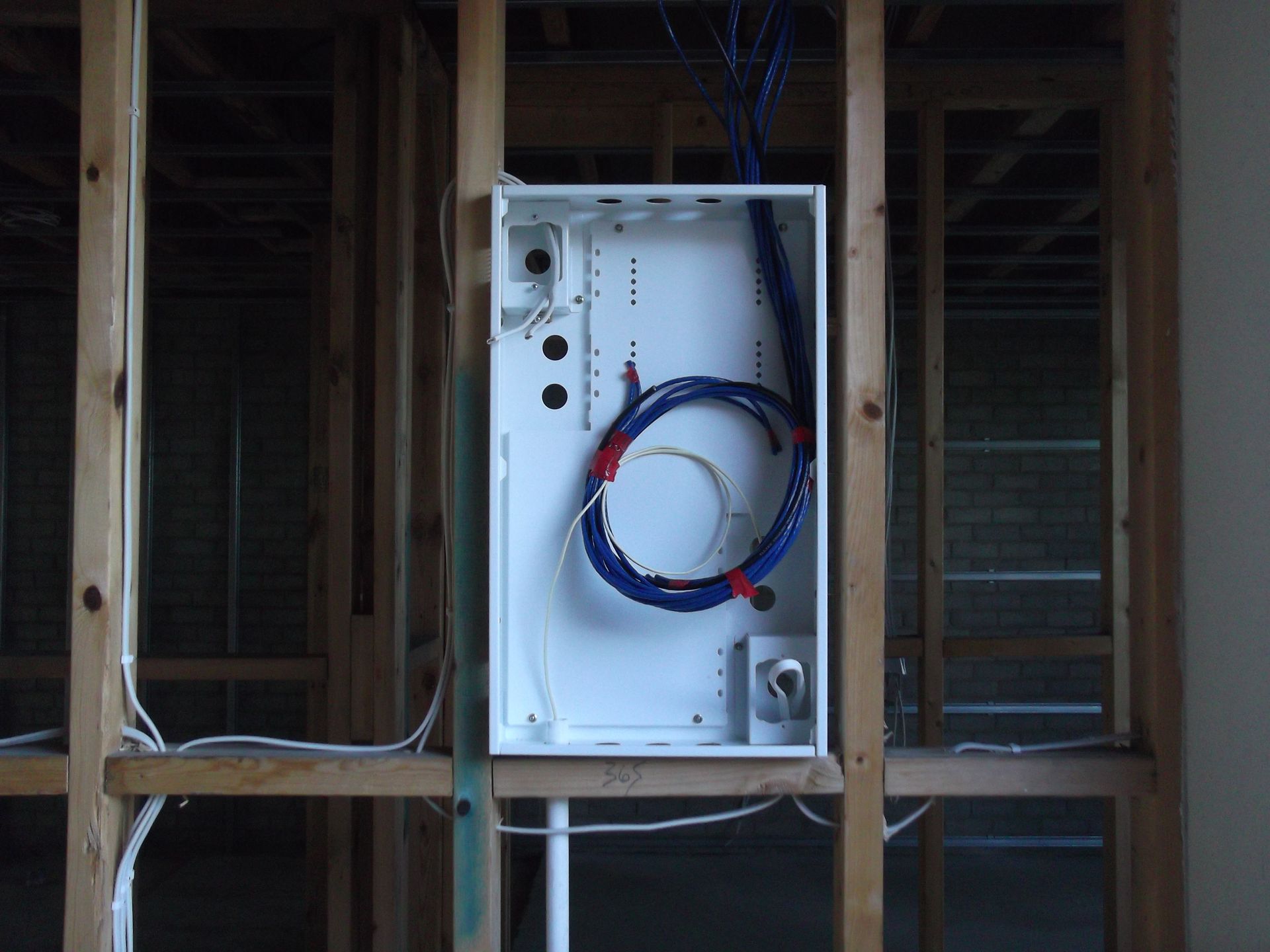 Prewire your new build with the correct cable for the equipment you intend to use