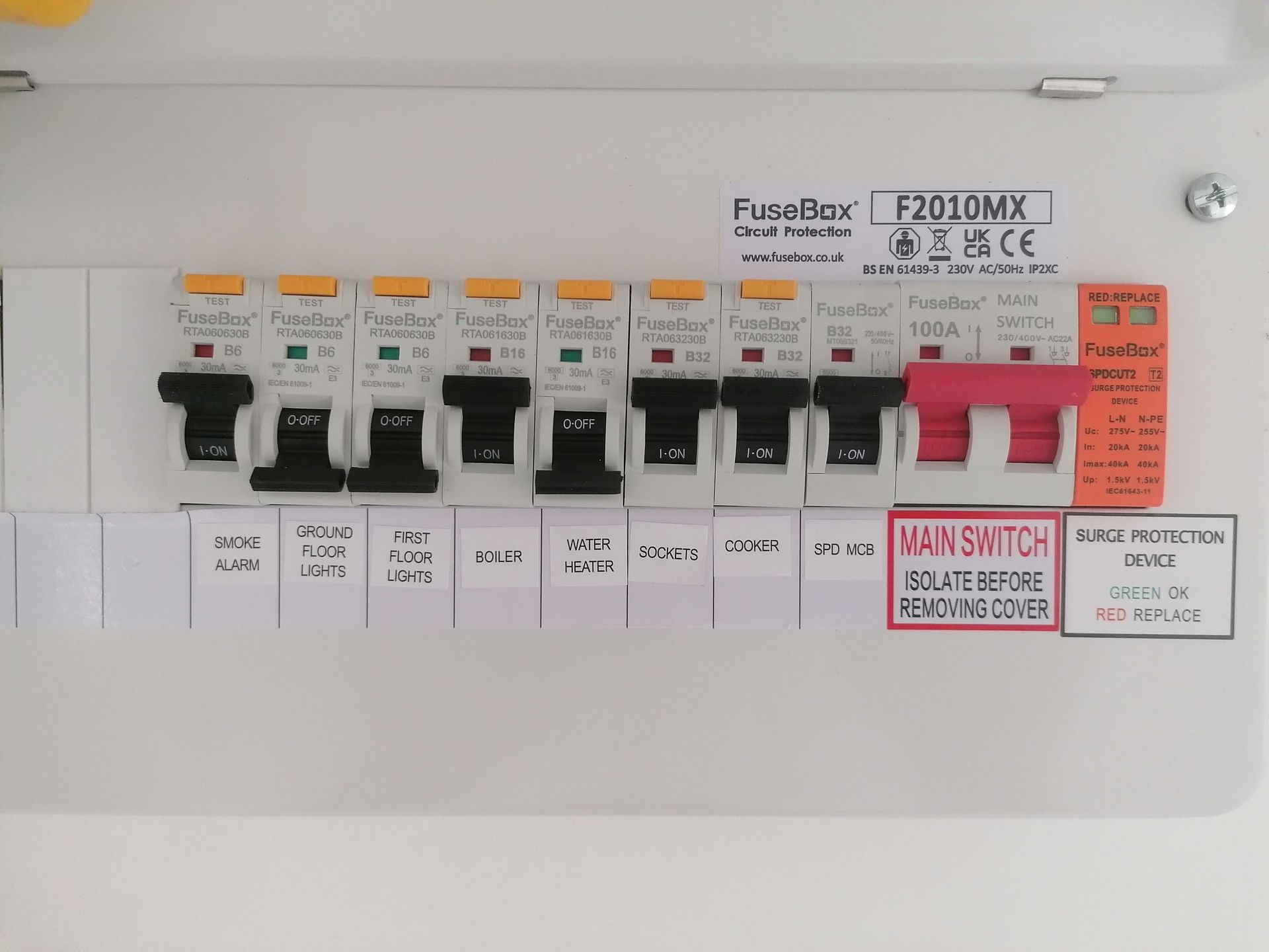 consumer unit