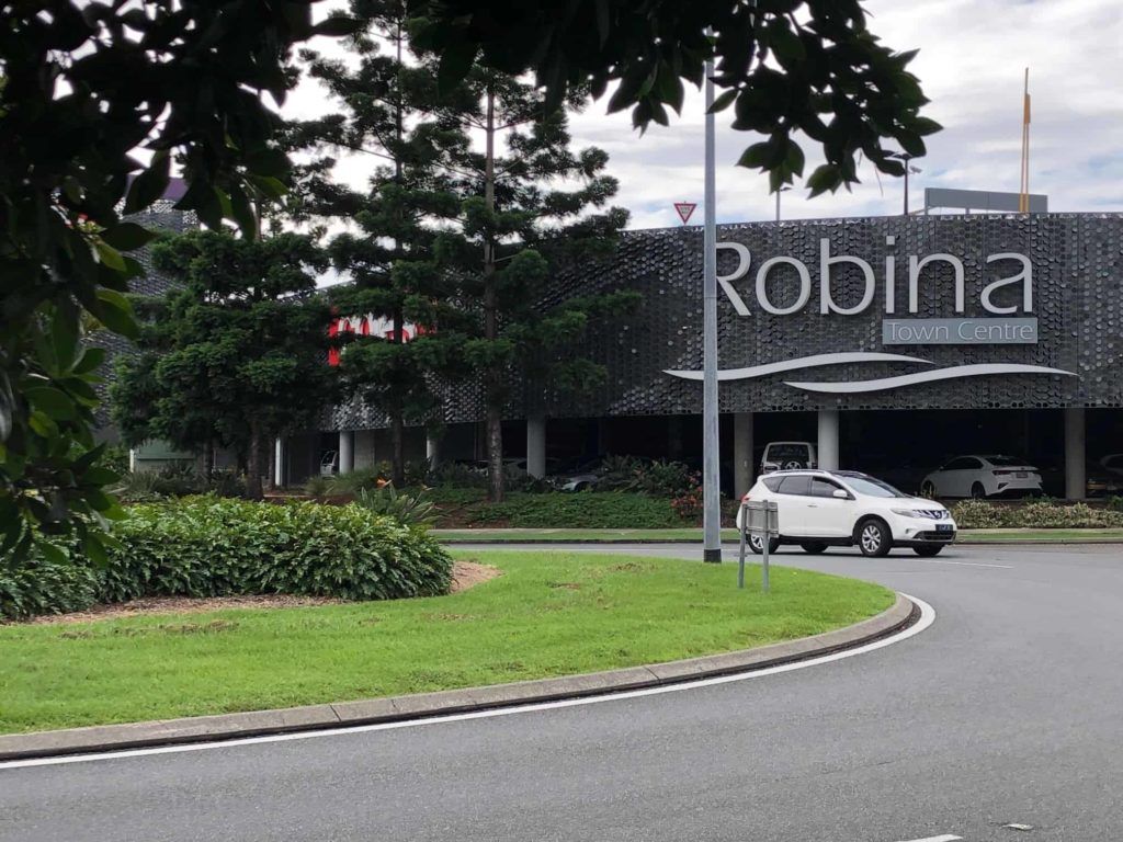 A parking in front of Robina shopping centre — Gold Coast City Plumbing In Robina, QLD